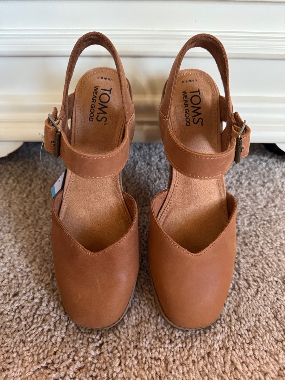 TOMS Jaclyn block heel Mary Jane